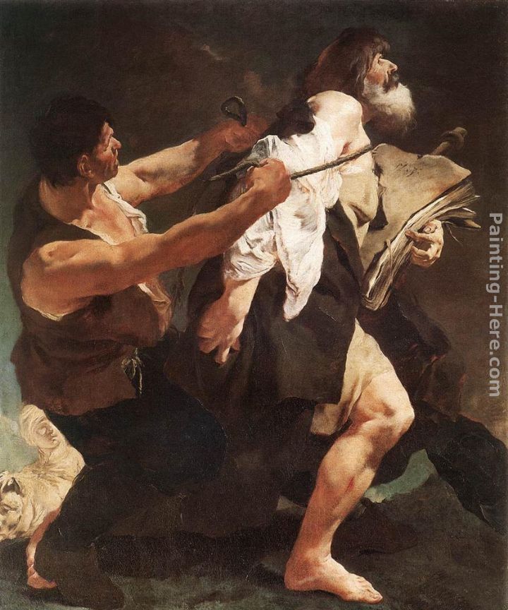 Giovanni Battista Piazzetta St James Brought to Martyrdom